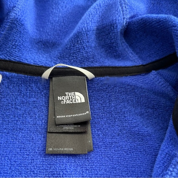 Women’s The North Face Blue Striped 1/4 Zip Pullover XS - Picture 4 of 6